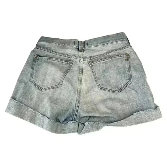 Madewell Women's Boyfriend Distressed Denim Shorts Blue Vintage Size 24 - Picture 5 of 5